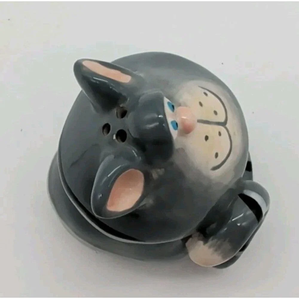 Russ Berrien & Co By Douglas Alley Katz Grey Cat Pepper Shaker Replacement